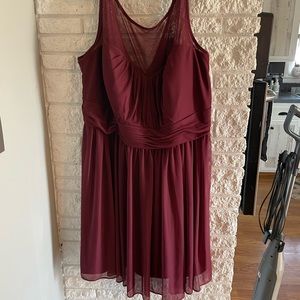 David bridal bridesmaids dress